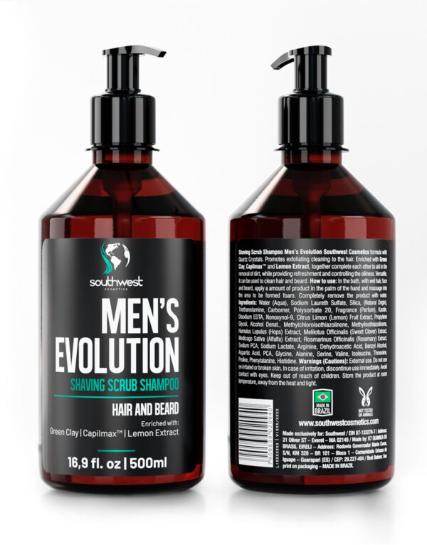 Shaving Scrub Shampoo 500ML